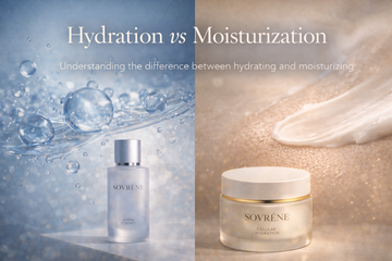 Hydration vs Moisturization