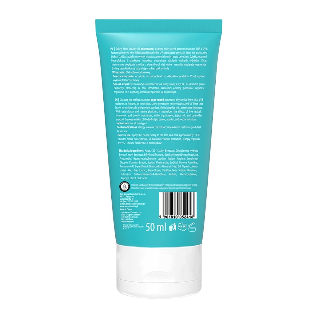 PURE SUN CARE Protective face Cream SPF30+ 50ml